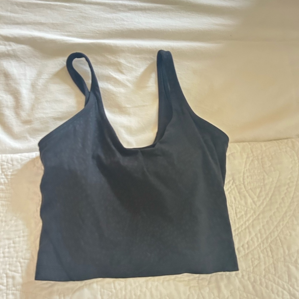 Black Embossed Lululemon Align Tank
